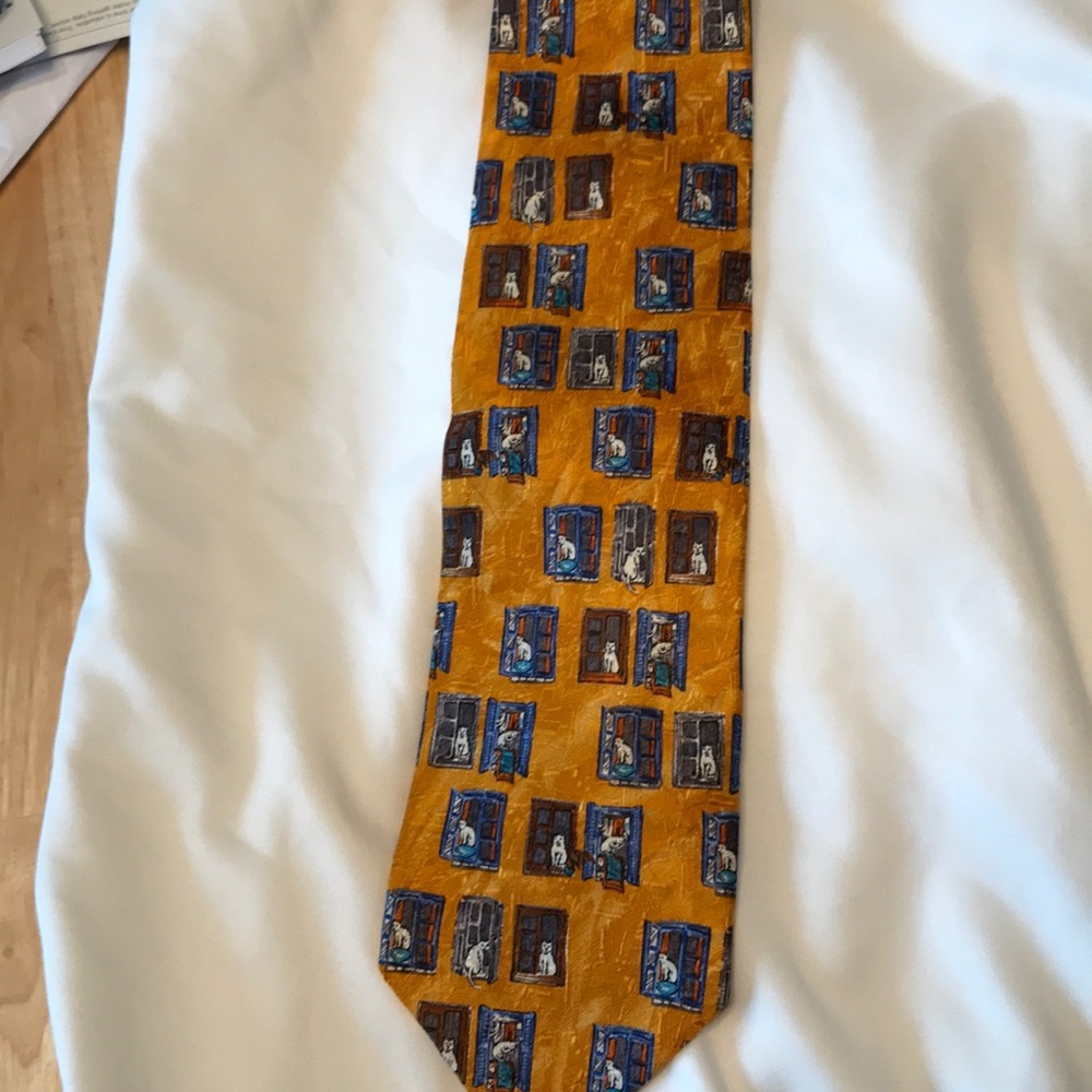 Ermenegildo Zegna Cat Tie